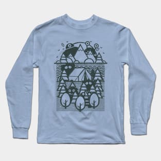 Monsters In The Woods Long Sleeve T-Shirt